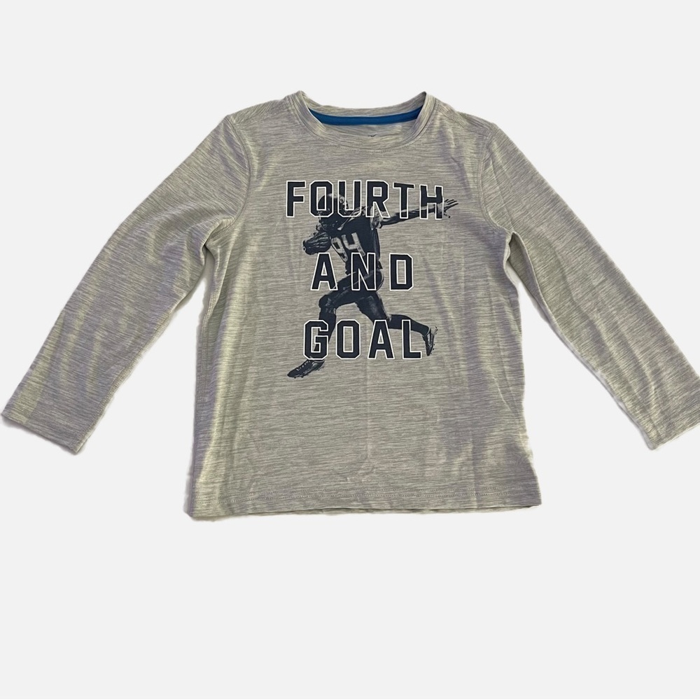 OLD NAVY Active Boys Long Sleeve Go Dry Top - Small